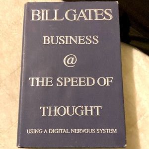 Blue bill gates book on knowledge